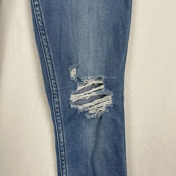 Abercrombie & Fitch Distressed High Rise Denim Jeggings - Women’s 26 - Picture 8 of 14